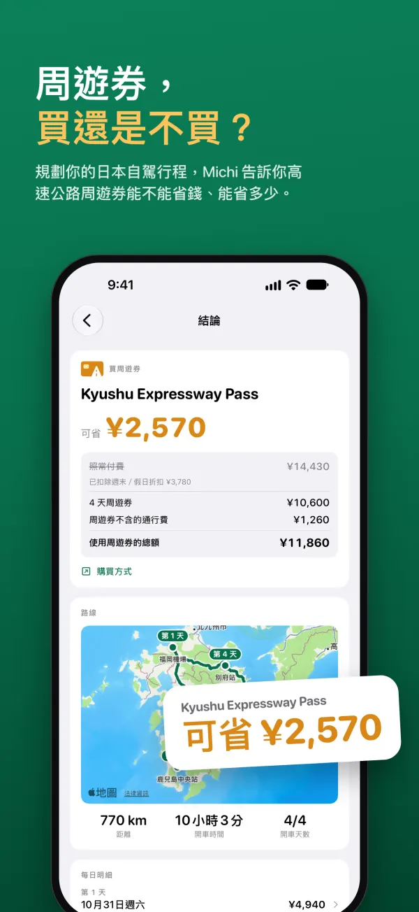 周遊券,買還是不買?規劃你的日本自駕行程,Michi 告訴你高速公路周遊券能不能省錢、能省多少。